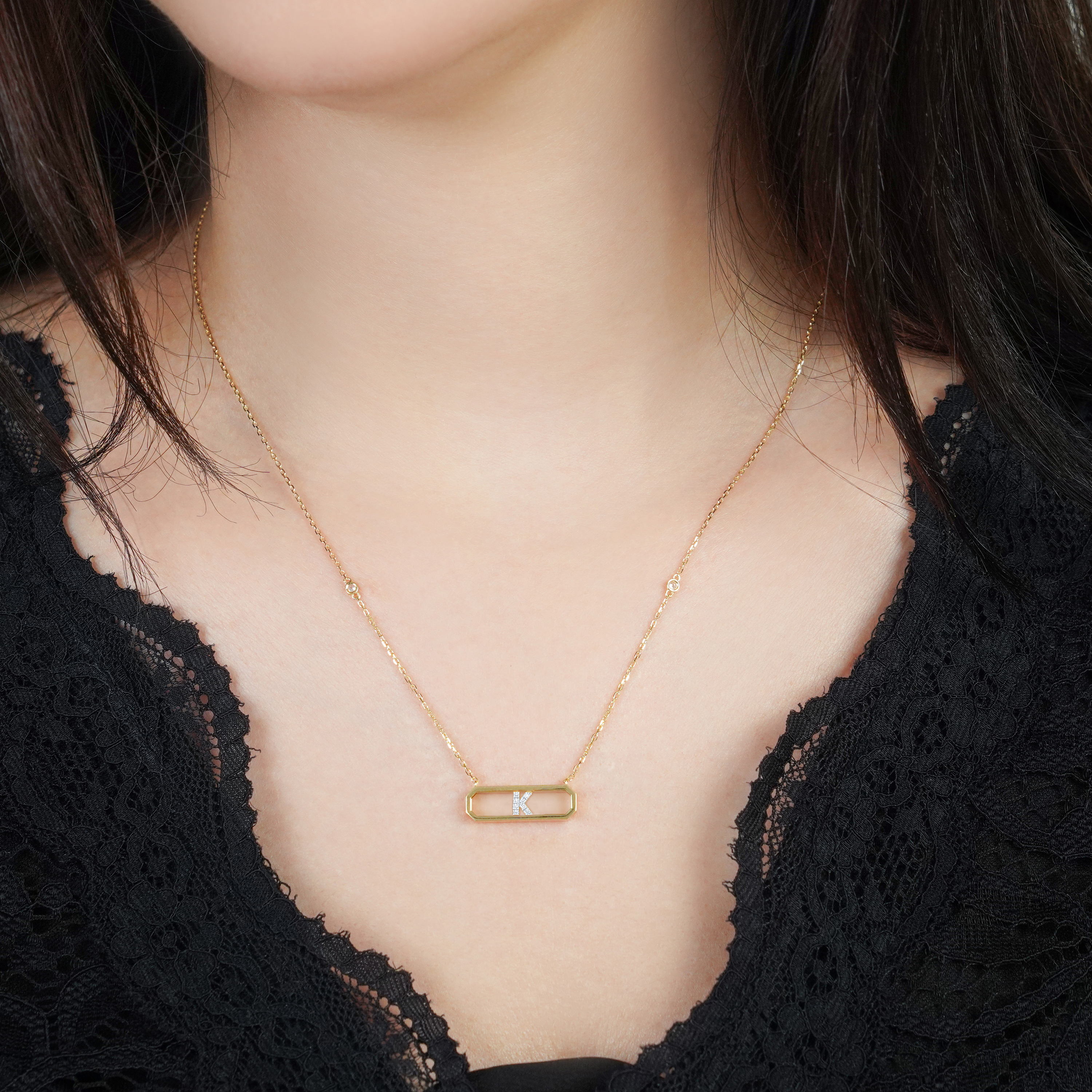 Gold Collier Inspiration Messika Aliexpress Diamant Dupe Collier